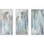 «Blue Illusion I», ensemble de 3 reproductions encadrées sur toile-704723223-775788863