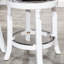 Tabouret 30 ", siège en tissu fini-1434345886
