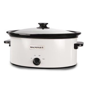 Elite Gourmet Stainless Steel Casserole Slow Cooker with Locking