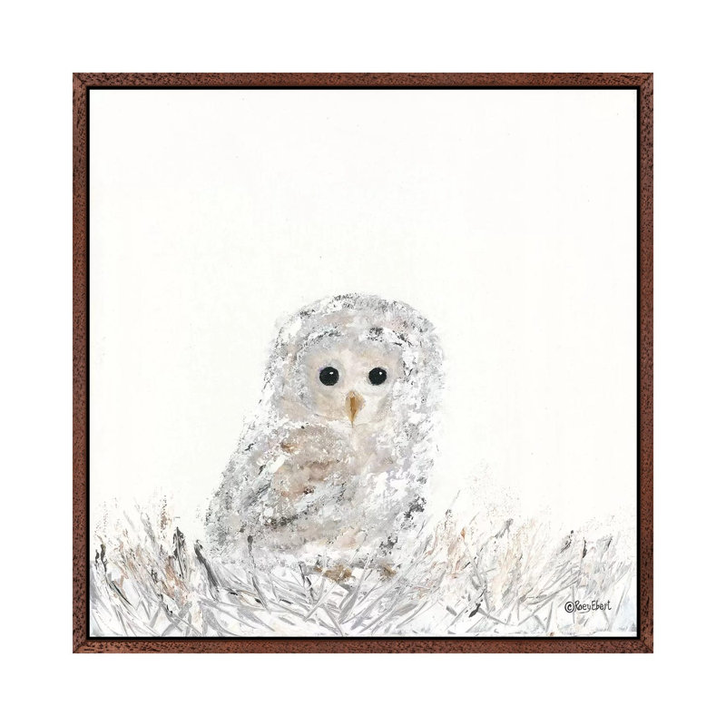 Good Night Little One by Roey Ebert - Painting on Canvas, 93.98cm H x 93.98cm W x 3.81cm D, Classic Brown Wood Framed