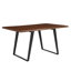 Modway Viggo 60" Live Edge Acacia Wood Rectangular Dining Table