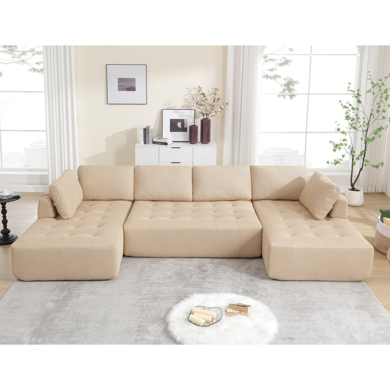 Revêtement modulaire, 6, tissu respirant kaki, confortable pour le salon appartement 6, conception de revêtement