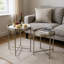 Glass Top Side Table Set
