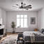 Kasie 65cm Ceiling Fan with LED Lights