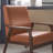 Devansshi Mid-Century Modern Arm Chair with Wooden Frame and Arms-491802943