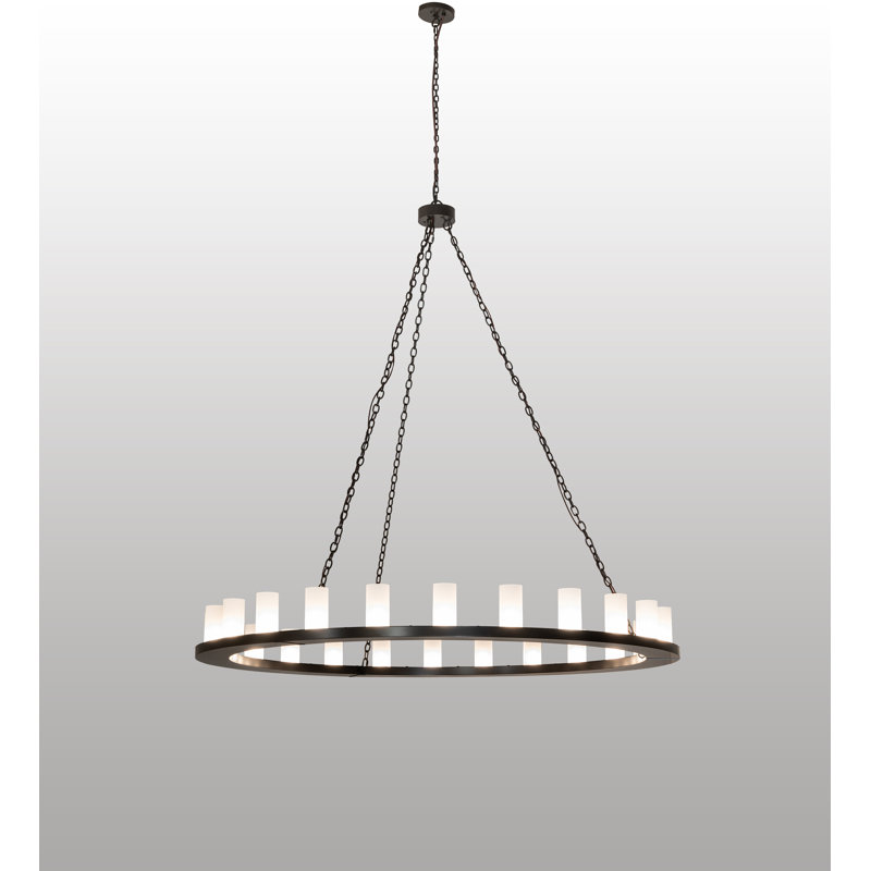 Lustre 72 lumières de 72 po de largeur Loxley