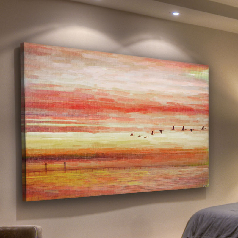 Parvez Taj - Wrapped Canvas Painting, 30cm H x 45cm W
