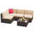 Structure brun foncé / coussin brun est en rupture de stock