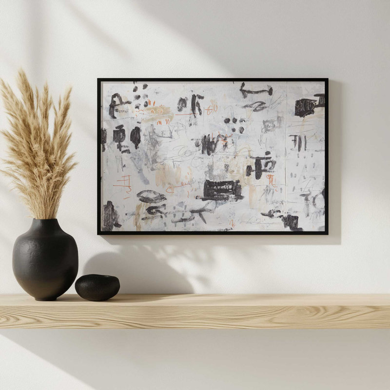 «The Subtle Frenzy II» par Melissa Wang, reproduction d'art, H 12 po x l 16 po, Doré