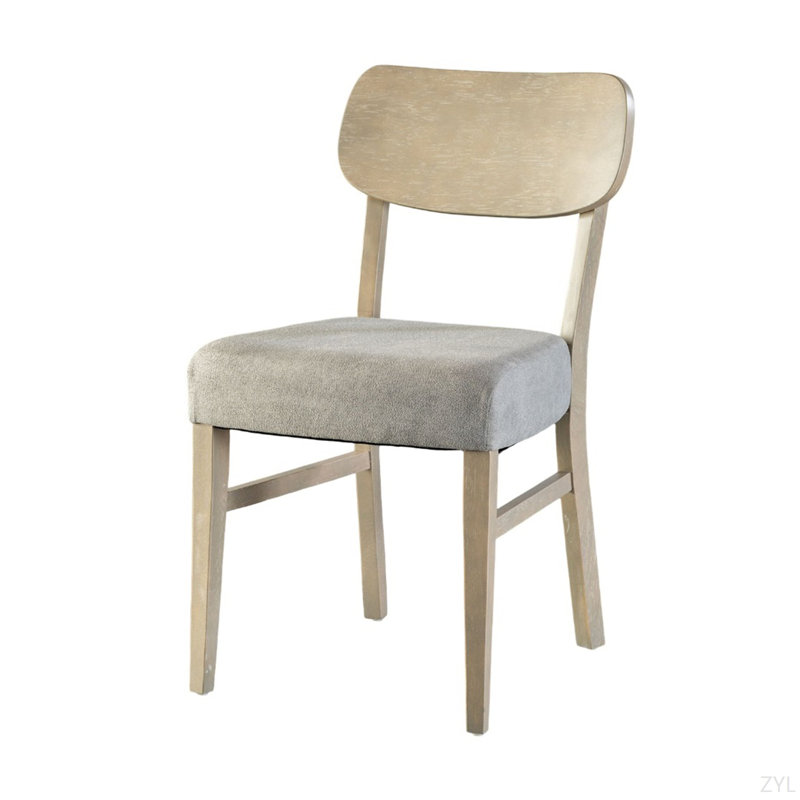 Chaise d'appoint de style transitionnel 2Pc