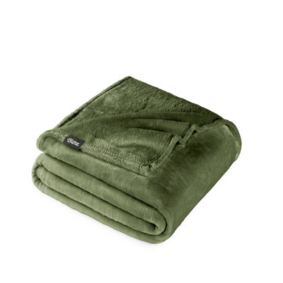 Bare Home Microplush Fleece Blanket - Fuzzy, Warm, Bed/Throw Blanket