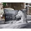 Drap-housse noir et blanc Ambesonne-106786145
