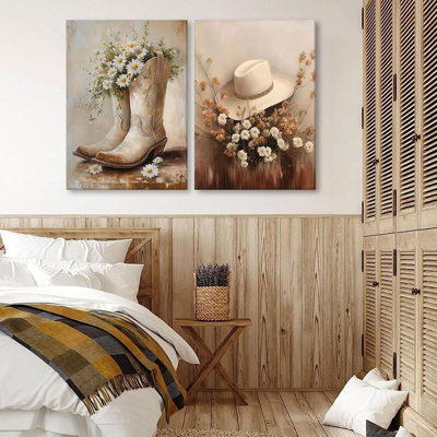 2 Piece Wrapped Canvas Print