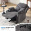 Fauteuil inclinable manuel berçant pour adultes avec fonction de massage Latitude Run®-1201280931