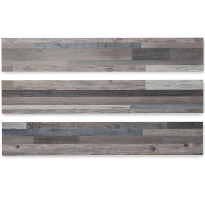 BaseCore 12mil x 6" W x 36" L Peel and Stick Luxury Vinyl Plank Flooring