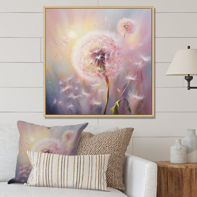 " Purple Dandelion Romantic Impression I "