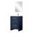 Lafarre 24" W x 20" D Single Vanity, 18" Mirror & Faucet Set-113109756-104783358