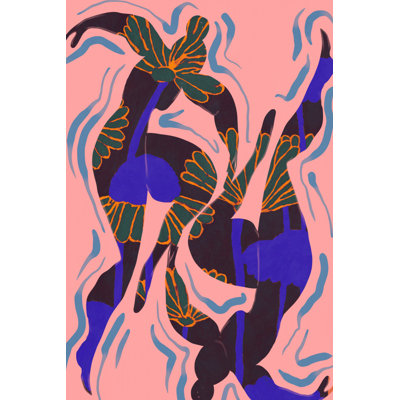 Vibrant Fluid Dance by Treechild — Abstract Wall Art