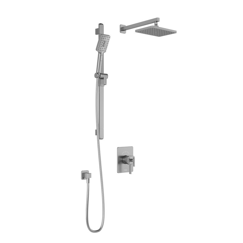 All-In-One Kit with Rough in-Valve, Chrome