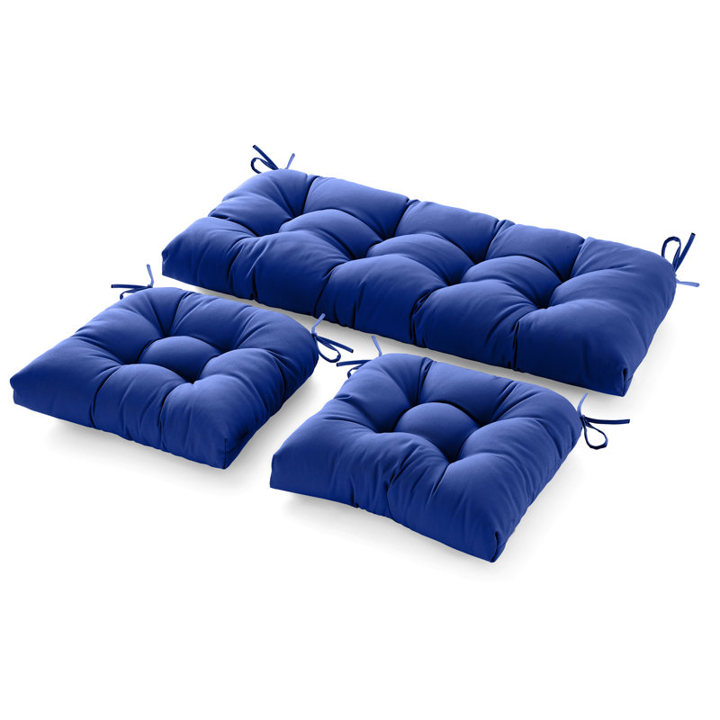 Outdoor 5'' Seat / Back Cushion, Blue