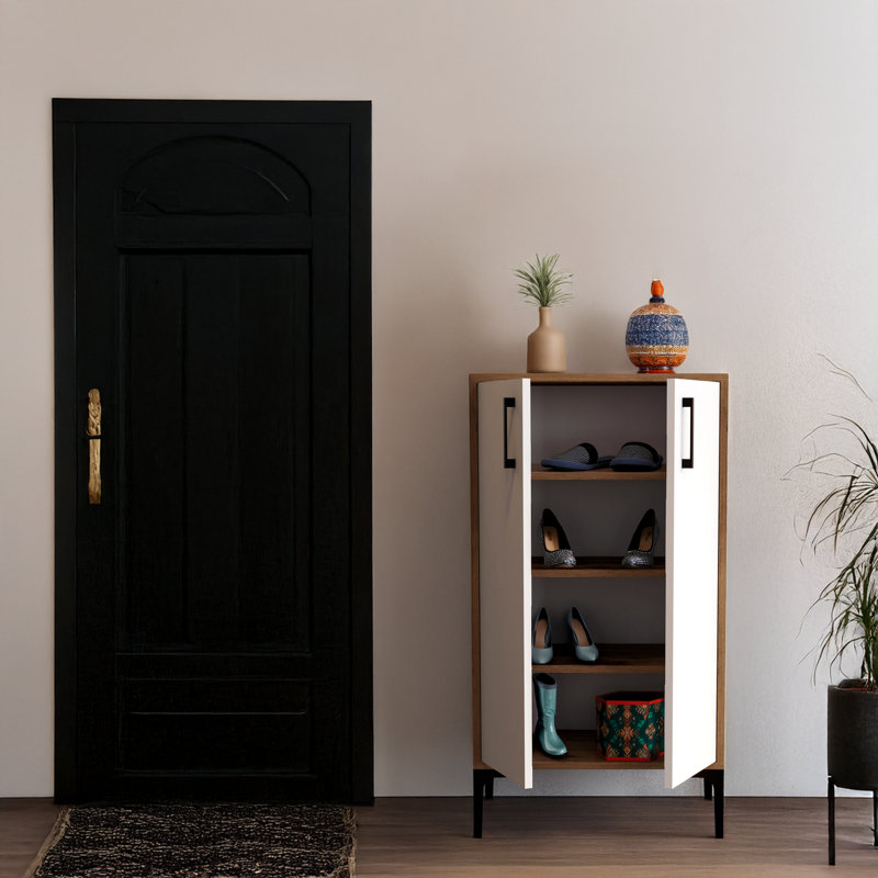Armoire à chaussures en métal