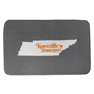 Tapis pour salle de bain tennessee sports colors