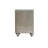 Lucienne Beige Velvet Nightstand