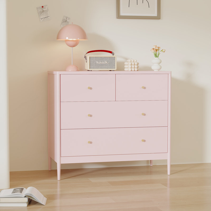 Commode 4 tiroirs, armoire de rangement