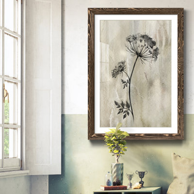 Sumi-e Silhouette I - Cadre photo, reproduction d'art sur papier