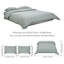 Polyester Solid Colour Sham with Pillow Shams-121015626