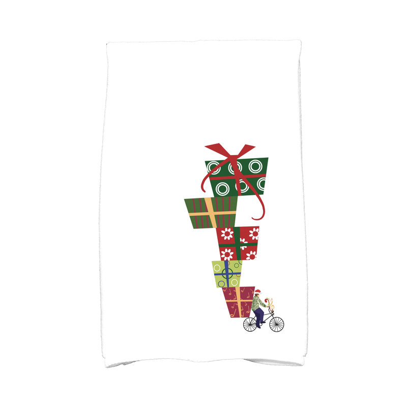 Essuie-mains Briese Jump For Joy, Blanc