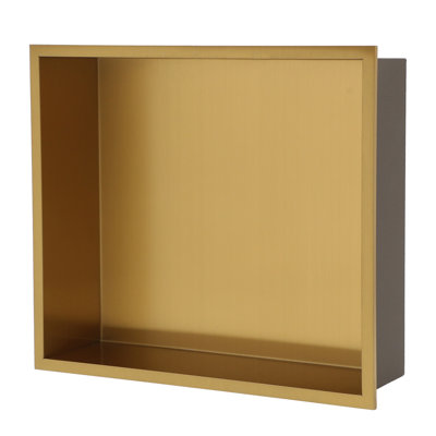 Niche de douche en acier inoxydable 15 po x 13 po