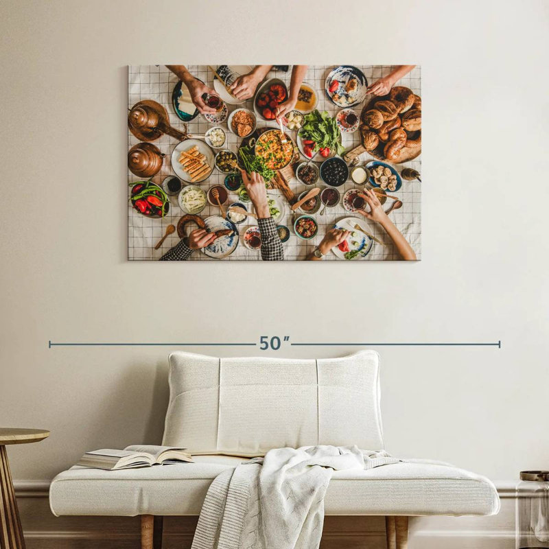 Yarlin Turkish Breakfast, 26" H x 39" W