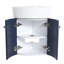 Ensemble de meuble-lavabo de coin pour salle de bain en coin