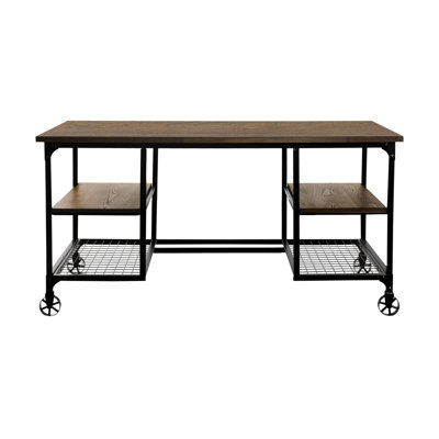 Bureau d'écriture 1Pc avec 4 roulettes