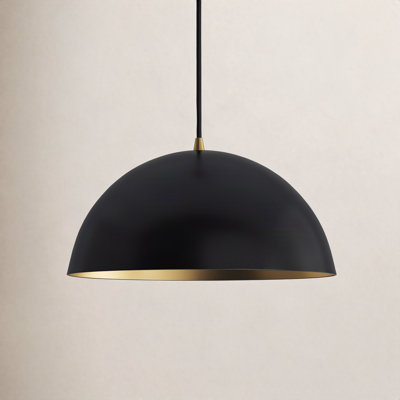 Carsley Single Light Metal Dimmable Pendant