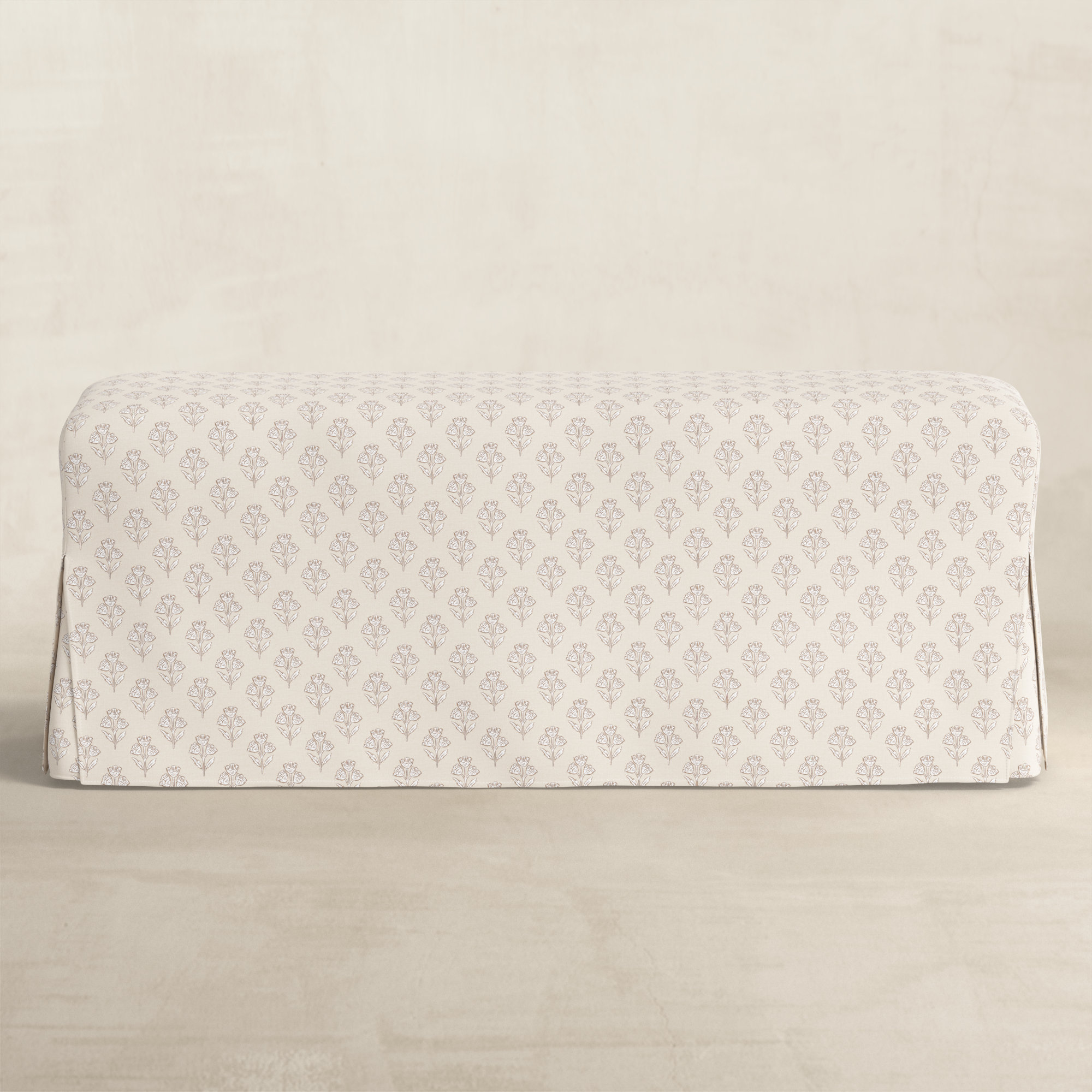 Bench,  Cream Floral