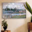 Vue de Vetheuil, 1880 (1), reproduction d'art sur toile-92476947-92476950