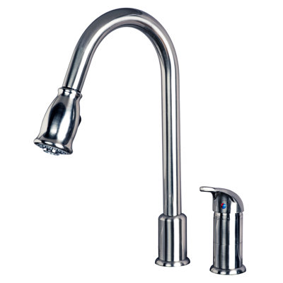 Laguna Brass Pull Down Kitchen Faucet