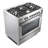 Verona Prima Series 36 Inch Dual Fuel Range with 5 Sealed Burners