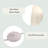 Ginerva 50" White Paper Floor Lamp