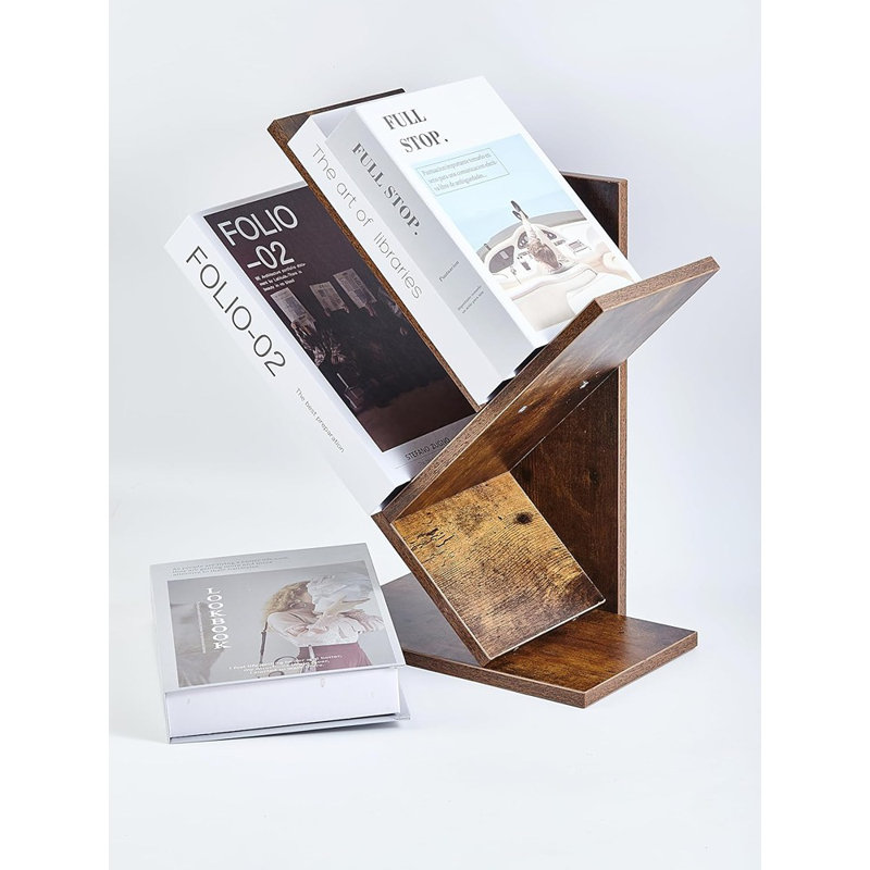 2 Tier Tree Bookshelf - Small Bookcase - Freest...