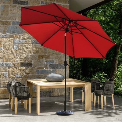 Parasol de marché octogonal 9 pi Mushtaaq