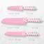 Ensemble de couteaux de cuisine 3 pièces Meowkit - Pattes de chat rose