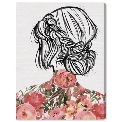 Portraits de printemps - peinture sur toile
