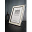 Black & White Resin Bone Picture Frame 8X10”-117793040