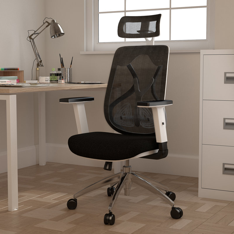 with Headrest, Black