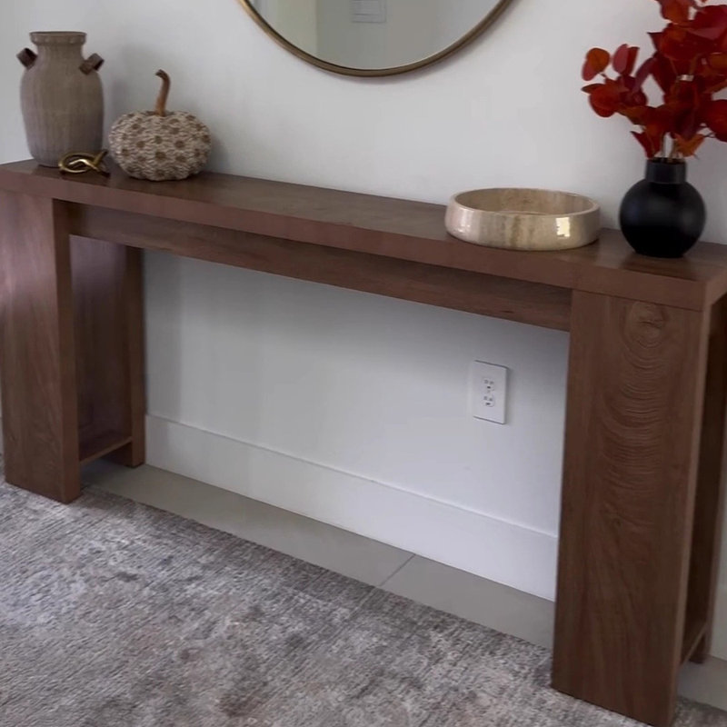 Console Wabi-sabi, H 29,5 po x l 63 po x P 11,8 po