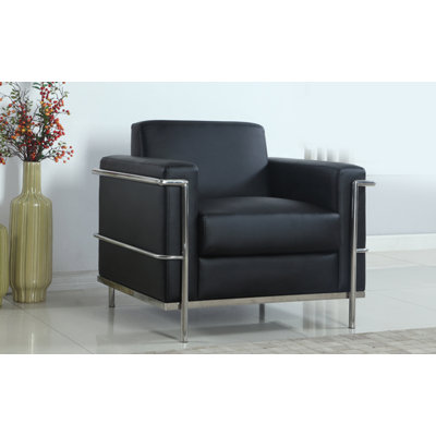 Fauteuil club de 35,5 po de largeur Vasek