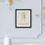 Lacrosse-Stick 1907 I - cadre photo, impression sur toile-14177308